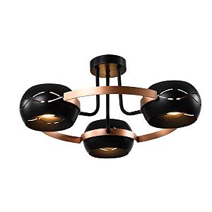 Потолочная люстра Solar MD.21743-3-S-BK+CP