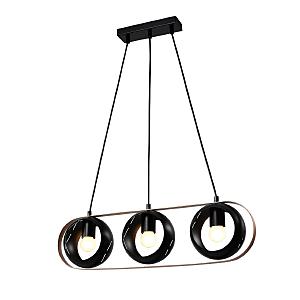 Светильник подвесной Rolf MD.21744-3-P-BK+CP
