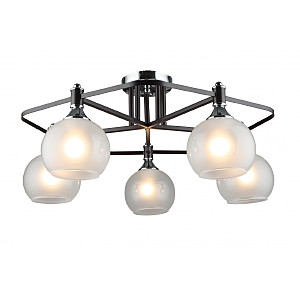 Потолочная люстра IMEX MD.4214-5-S-COFFEE+CH