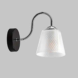 Настенное бра Notta MD.51941-1-W-BK+СH