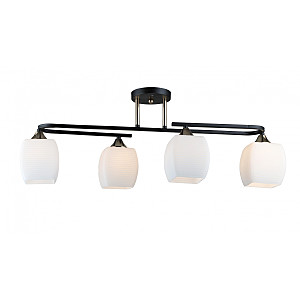 Потолочная люстра IMEX MD.5485-4-S-BK+FGD