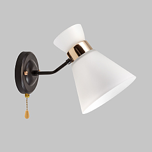 Настенное бра IMEX MD.5692-1-W-COFFEE+FGD