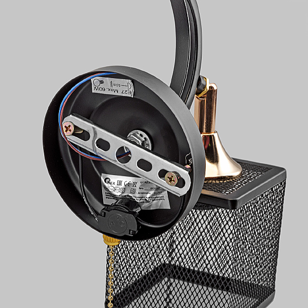 Светильник спот IMEX MD.5708-1-W-BK+FGD