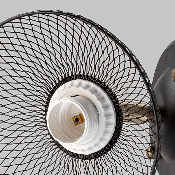 Светильник спот IMEX MD.5728-1-W-AB+BK