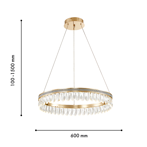 Подвесная люстра Palatium 4207-6P