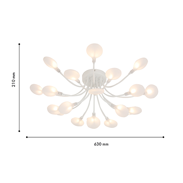 Потолочная люстра Skein 4198-20C