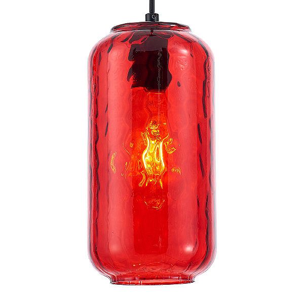Светильник подвесной Rise 10177/1S Black/Red
