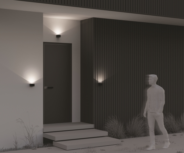 Уличный настенный светильник Blow O435WL-L5GF3K