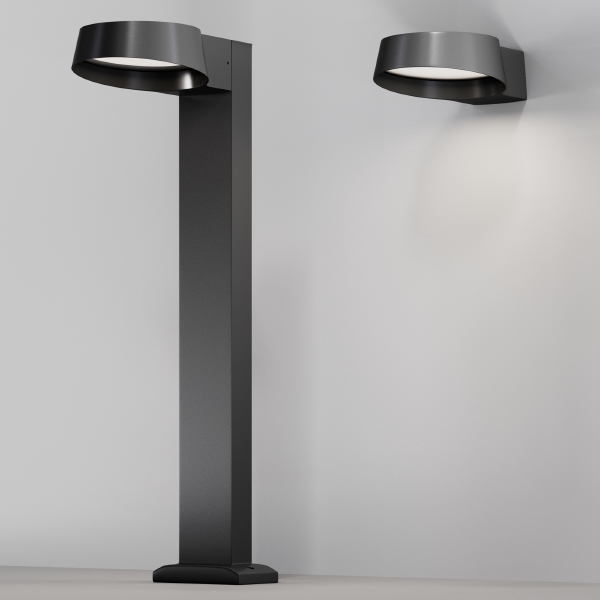 Уличный настенный светильник Share O443WL-L12GF3K