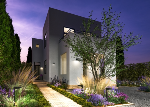 Уличный настенный светильник Share O443WL-L12GF3K