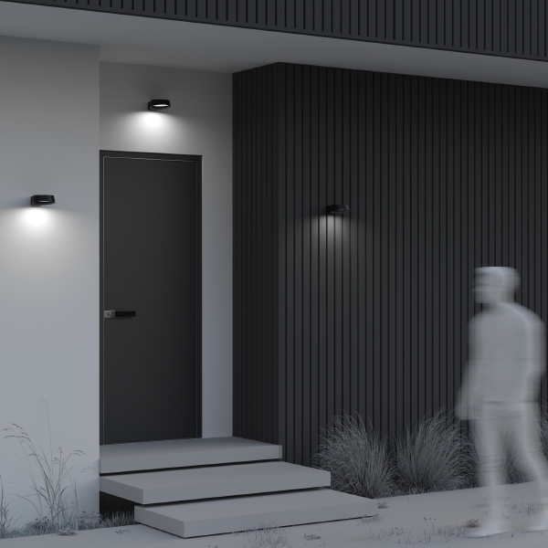 Уличный настенный светильник Share O443WL-L12GF3K