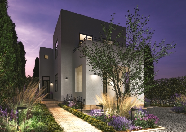 Уличный настенный светильник Share O443WL-L12GF3K