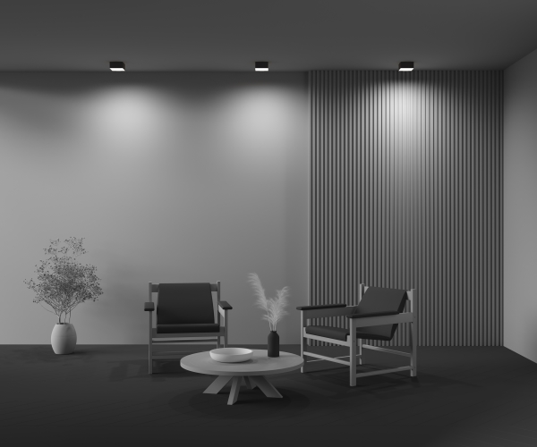 Светильник потолочный Zon C032CL-12W3K-SQ-B