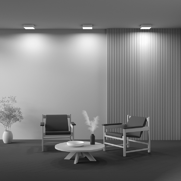 Светильник потолочный Zon C032CL-24W4K-SQ-W