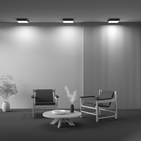 Светильник потолочный Zon C032CL-36W3K-SQ-B