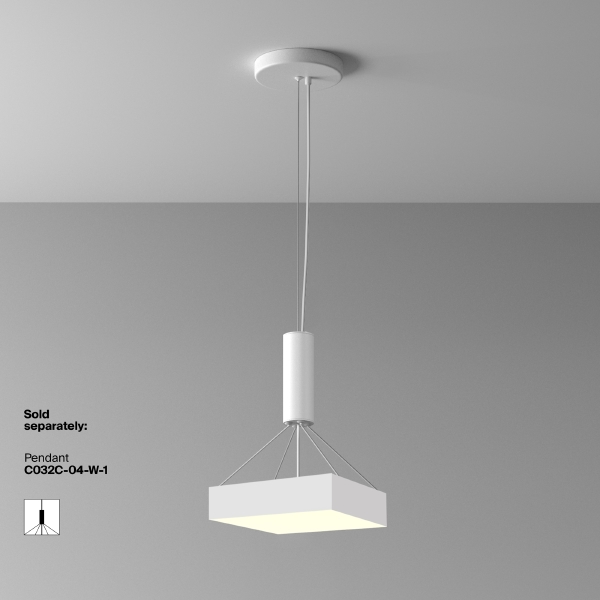 Светильник потолочный Zon C032CL-36W3K-SQ-W