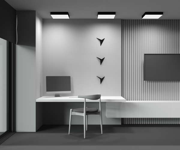 Светильник потолочный Zon C032CL-45W4K-SQ-B