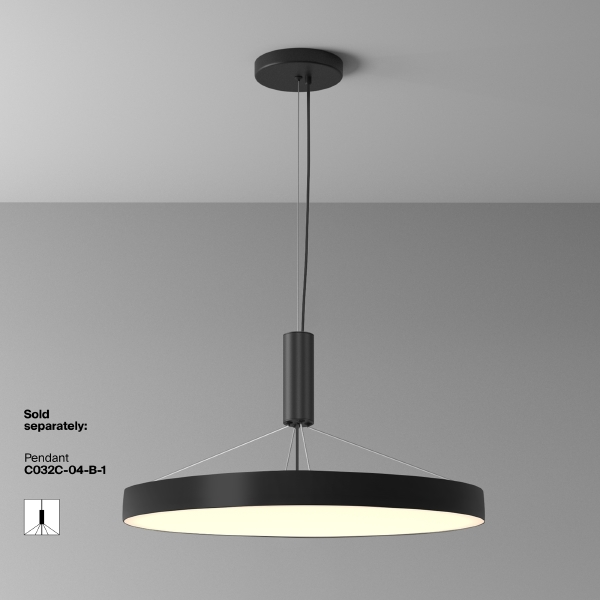 Светильник потолочный Zon C032CL-90W3K-RD-B