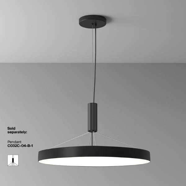 Светильник потолочный Zon C032CL-90W4K-RD-B