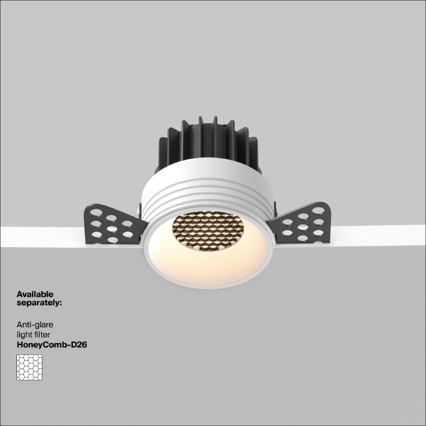 Встраиваемый светильник Round DL058-7W3K-TRS-W