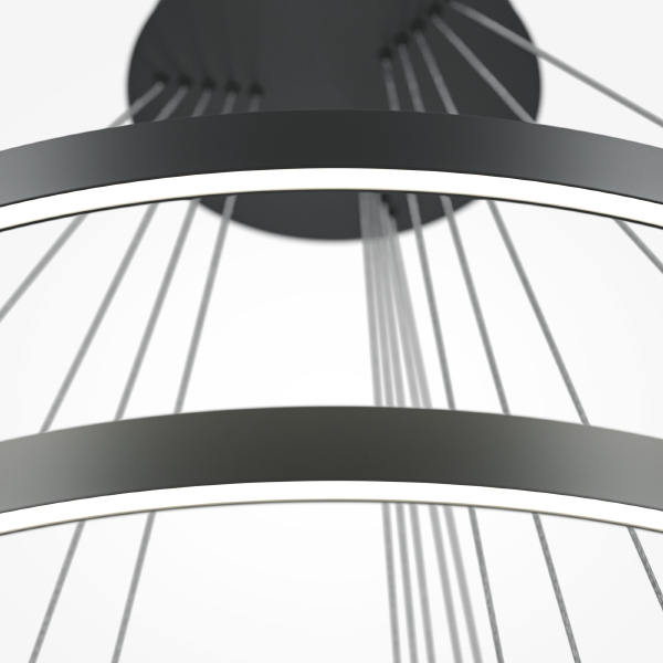 Подвесная люстра Rim MOD058PL-L200BK