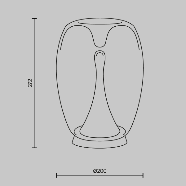 Настольная лампа Splash MOD282TL-L15G3K