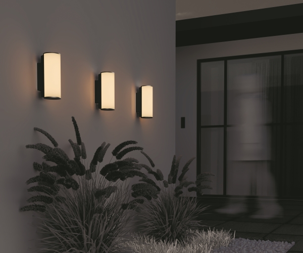 Уличный настенный светильник Rock O434WL-L12GF3K