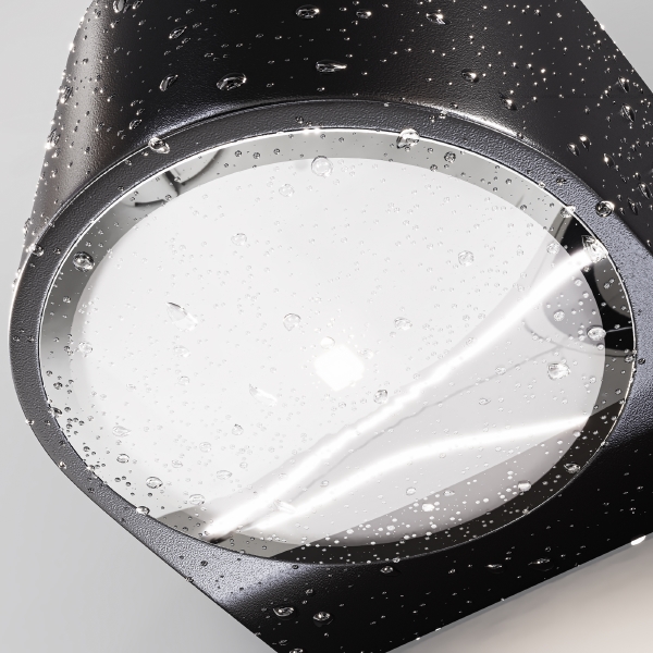 Уличный настенный светильник Blow O435WL-L10GF3K