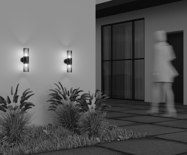 Уличный настенный светильник Amas O432WL-02GF