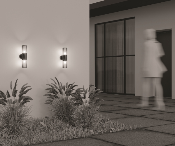 Уличный настенный светильник Amas O432WL-02GF