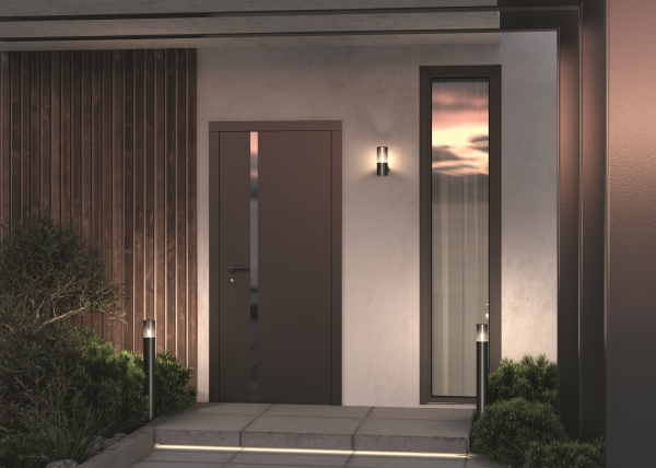 Уличный настенный светильник Amas O432WL-02GF