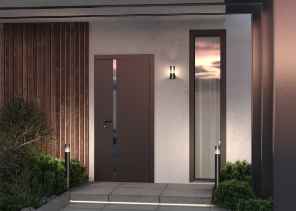 Уличный настенный светильник Amas O432WL-02GF