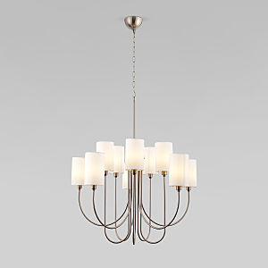 Подвесная люстра Abbey 60164/10 никель