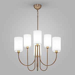 Подвесная люстра Abbey 60164/6 латунь Smart