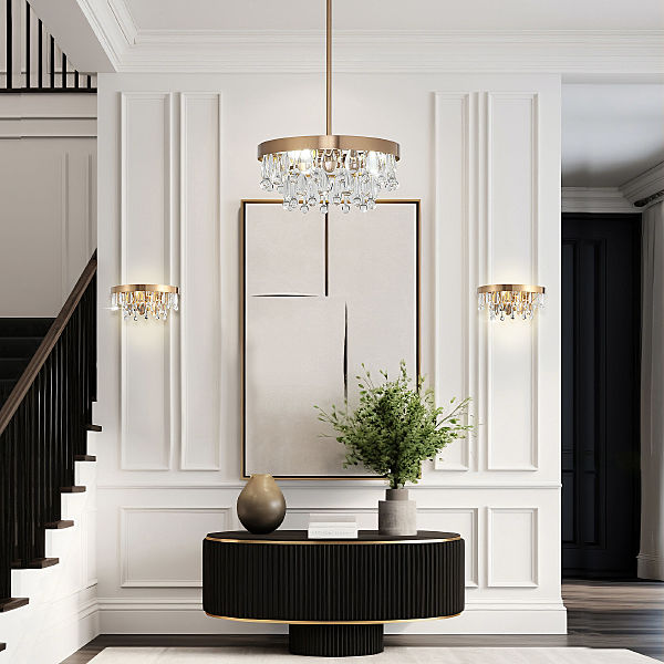 Люстра на штанге Sophie 60165/3 латунь Smart