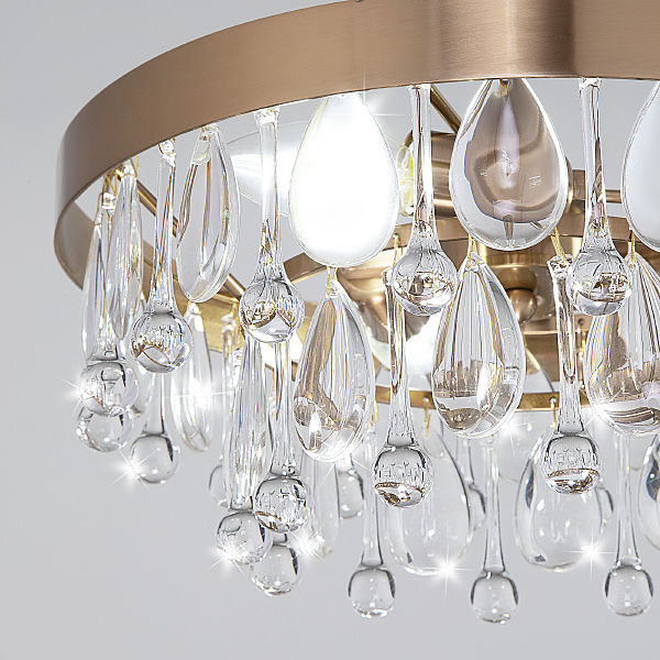 Люстра на штанге Sophie 60165/3 латунь Smart