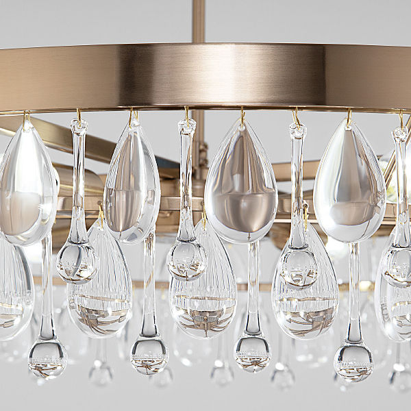 Люстра на штанге Sophie 60165/6 латунь Smart