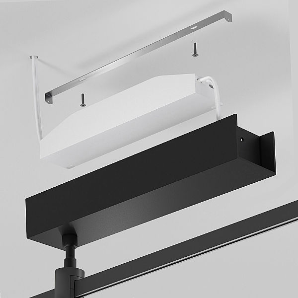 Монтажный элемент Esthetic Magnetic Esthetic Magnetic Декоративная стойка с вводом питания (с местом под трансформатор) h124mm SMALL 8