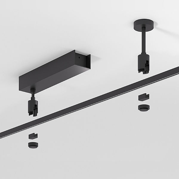 Монтажный элемент Esthetic Magnetic Esthetic Magnetic Декоративная стойка с вводом питания (с местом под трансформатор) h124mm SMALL 8