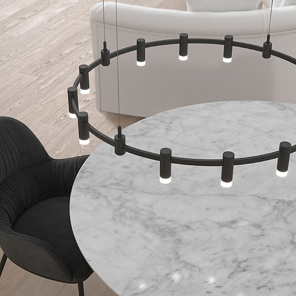 Трековый светильник Esthetic Magnetic Esthetic Magnetic Трековый светильник 3W 3000K (чёрный) 85116/01