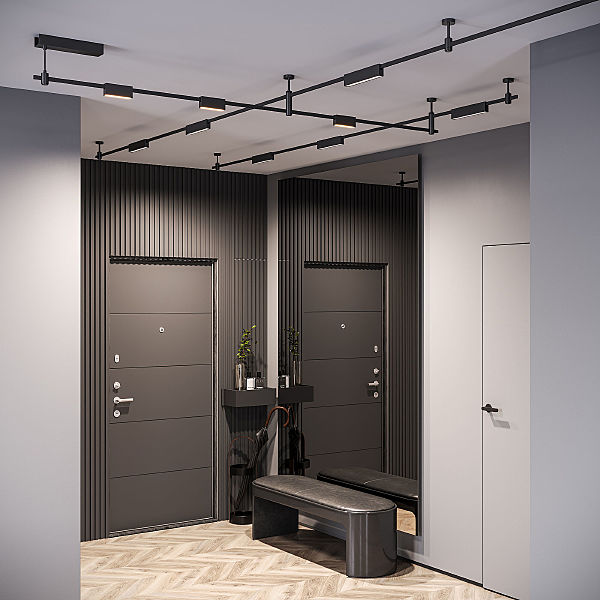 Трековый светильник Esthetic Magnetic Esthetic Magnetic Трековый светильник 6W 3000K (чёрный) 85122/01