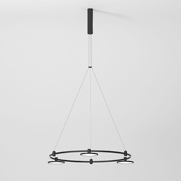 Шинопровод Esthetic Magnetic Esthetic Magnetic Шинопровод с тросовыми креплениями Round (черный) (800?) 85138/00