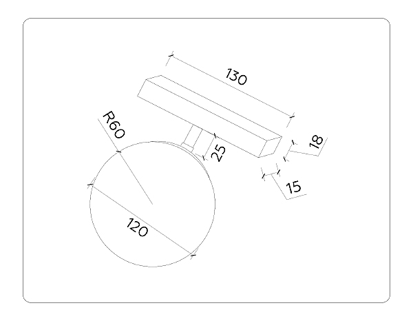 Трековый светильник Track System GL3921