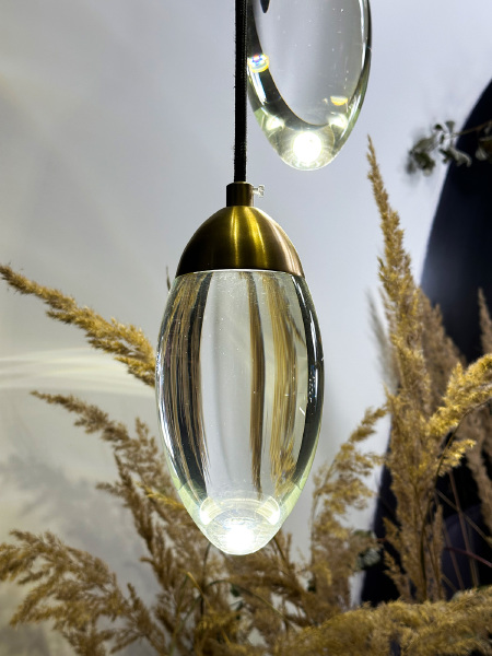 Светильник подвесной Celestial MT8848-3H brass