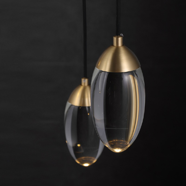 Светильник подвесной Celestial MT8848-3H brass