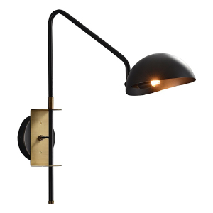 Настенное бра Wall lamp MT9049-1WB black/bronze