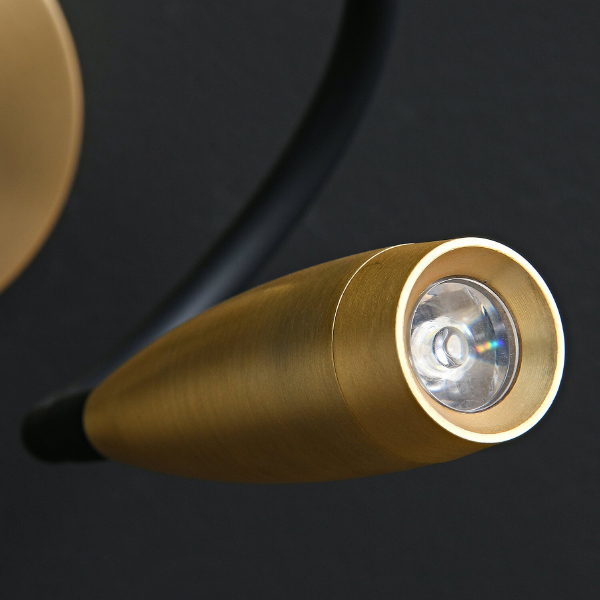 Настенный светильник Wall lamp MT9016-1W brass