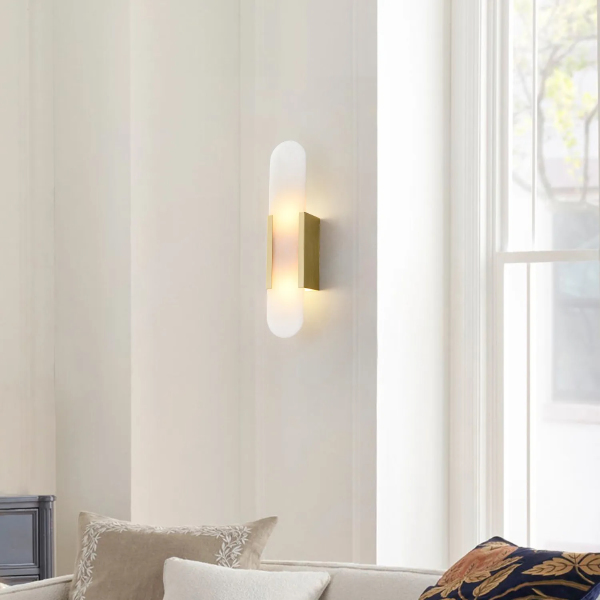 Настенное бра Wall lamp MT8955-2W brass