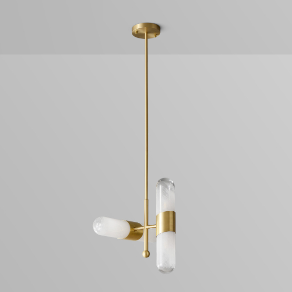 Светильник подвесной Sorno MT9056-4H brass