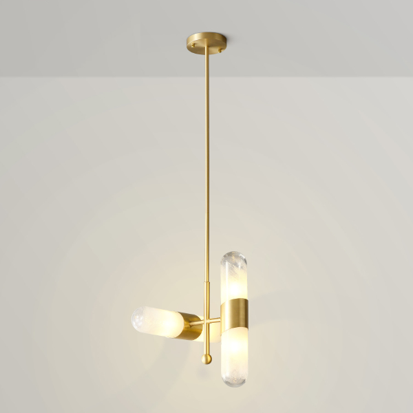 Светильник подвесной Sorno MT9056-4H brass